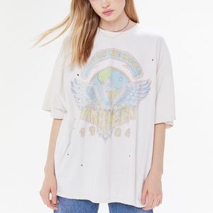 UO Van Halen worn tee dress